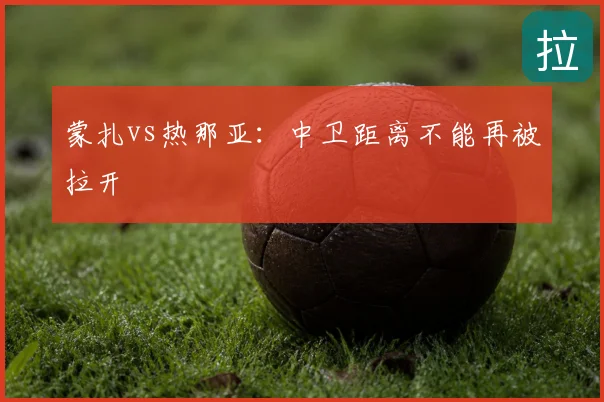 蒙扎vs热那亚:中卫距离不能再被拉开